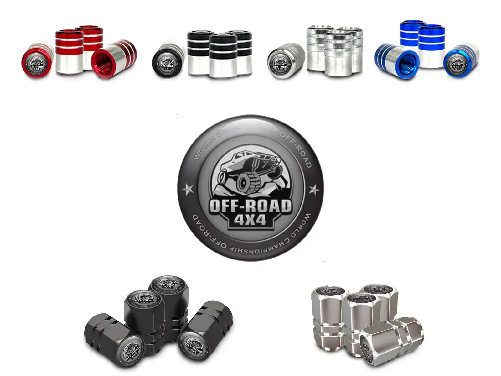 Tyre Valve Stem Caps for Bikes Sparse